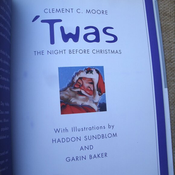 Twas the Night Before Christmas Coca Cola Santa Tribute Book - Picture 11 of 16